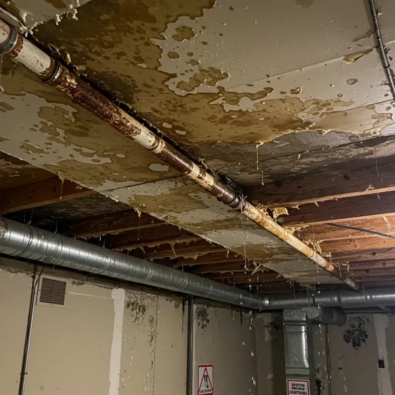 Ceiling Water Damage Repair in McHenry County, ND